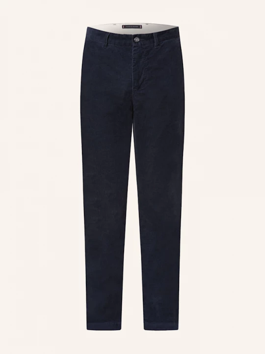 Obrázek produktu Tommy Hilfiger Manšestrové Chino Kalhoty Denton Straight Fit tmavě modrá