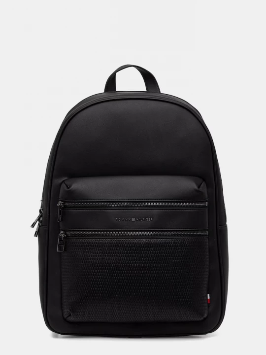 Obrázek produktu Tommy Hilfiger městský batoh pánský z imitace kůže černá