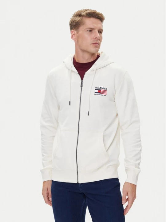 Obrázek produktu Tommy Hilfiger Mikina American MW0MW39691 Écru Regular Fit Krémová