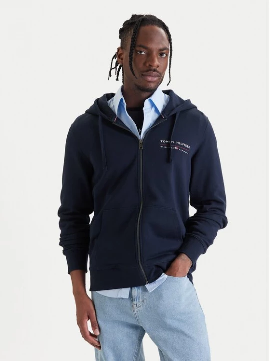 Obrázek produktu Tommy Hilfiger Mikina Brand Love MW0MW42462 Tmavomodrá Regular Fit