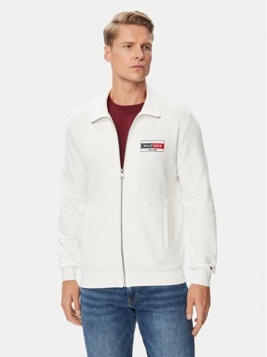 Obrázek produktu Tommy Hilfiger Mikina Brand Love MW0MW44941 Bílá Regular Fit