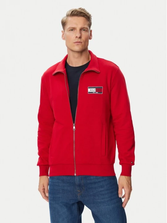 Obrázek produktu Tommy Hilfiger Mikina Brand Love MW0MW44941 Červená Regular Fit