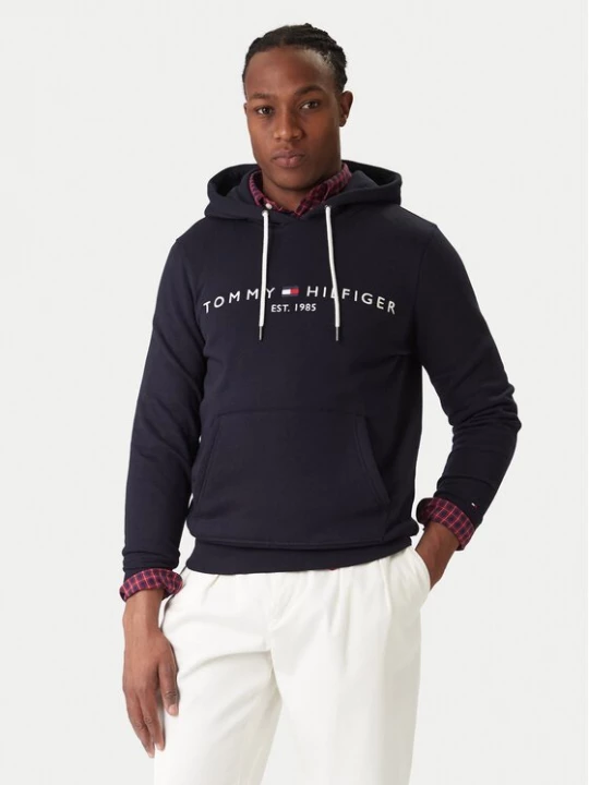 Obrázek produktu Tommy Hilfiger Mikina Core Logo MW0MW10752 Tmavomodrá Regular Fit