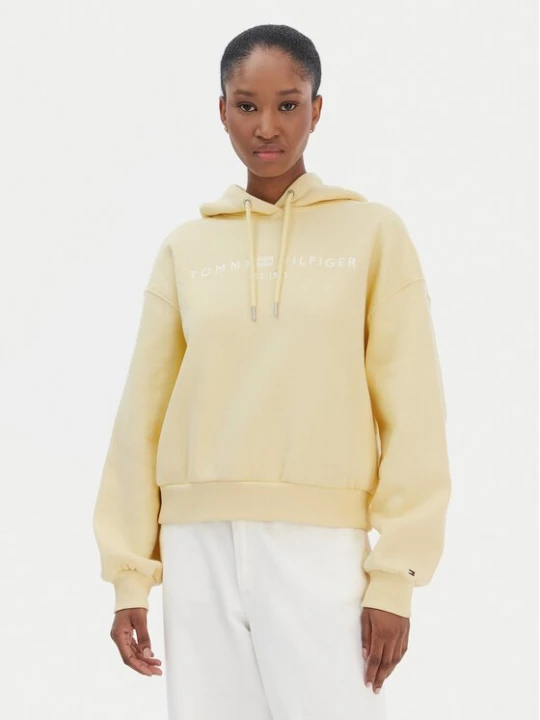 Obrázek produktu Tommy Hilfiger Mikina Corp Logo WW0WW47832 Žlutá Regular Fit