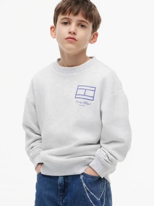Obrázek produktu Tommy Hilfiger mikina dětská bavlněná