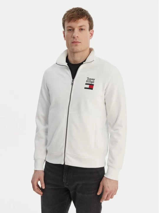 Obrázek produktu Tommy Hilfiger Mikina Embro MW0MW42466 Bílá Regular Fit