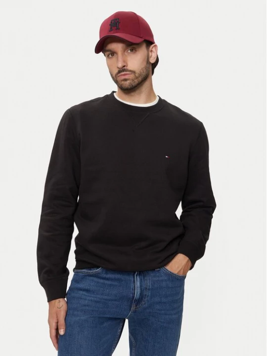 Obrázek produktu Tommy Hilfiger Mikina Essential MW0MW37232 Černá Regular Fit