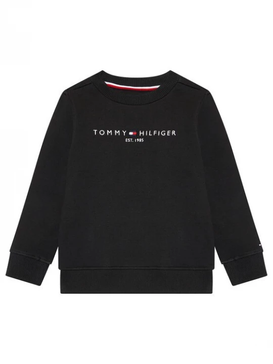 Obrázek produktu Tommy Hilfiger Mikina Essential Sweatshirt KS0KS00212 Černá Regular Fit
