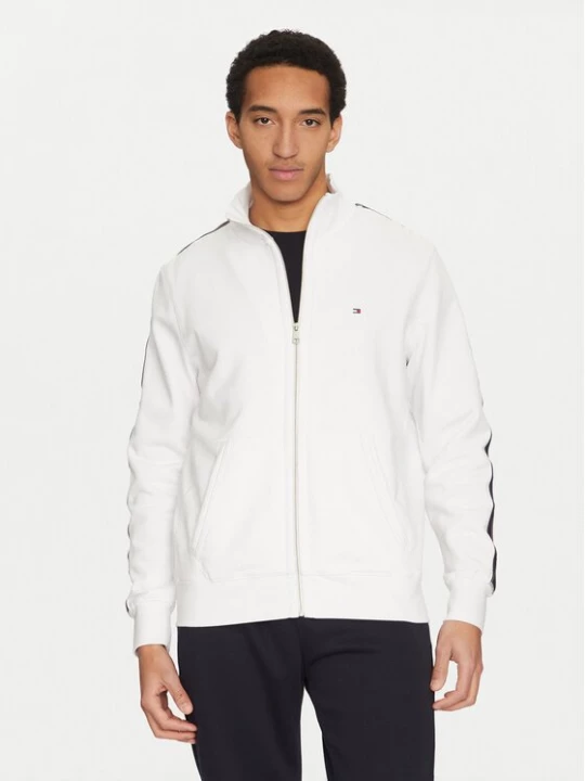 Obrázek produktu Tommy Hilfiger Mikina Global Stripe MW0MW37468 Bílá Regular Fit