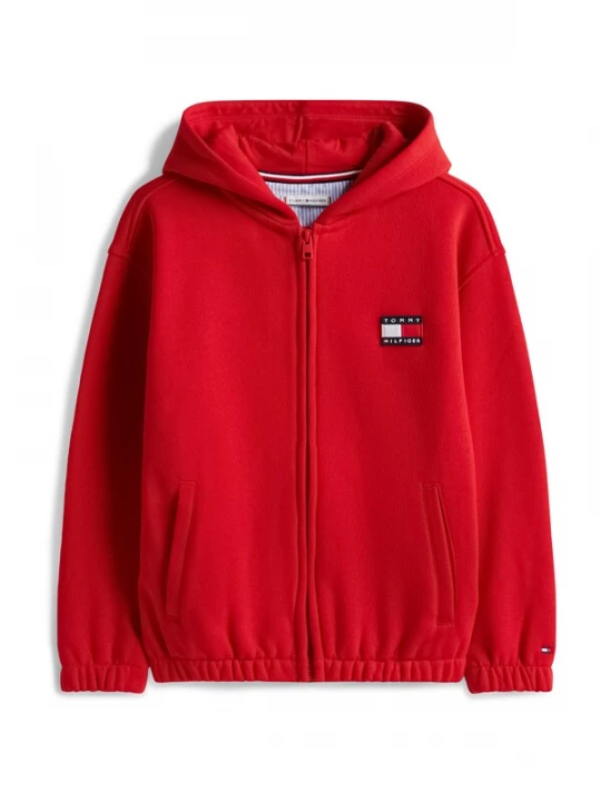 Obrázek produktu TOMMY HILFIGER Mikina 'Heritage' marine modrá / červená / bílá