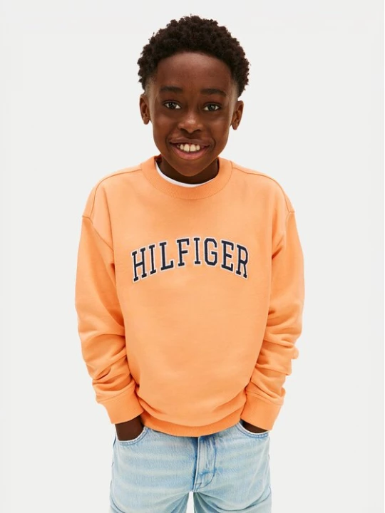 Obrázek produktu Tommy Hilfiger Mikina KB0KB10404 Oranžová Regular Fit