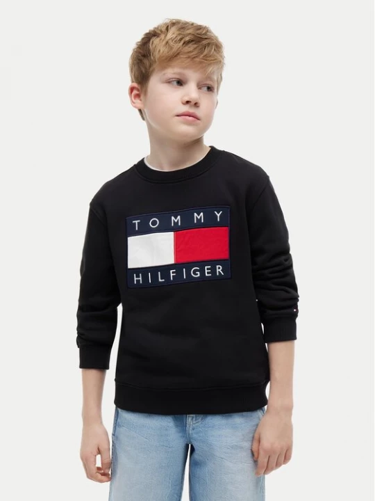 Obrázek produktu Tommy Hilfiger Mikina KS0KS00709 Černá Regular Fit