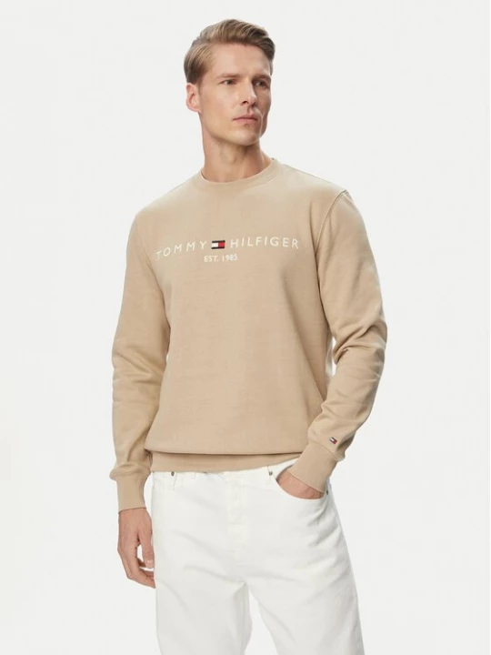 Obrázek produktu Tommy Hilfiger Mikina Logo MW0MW11596 Béžová Regular Fit