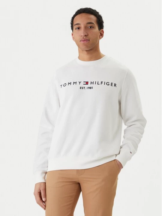 Obrázek produktu Tommy Hilfiger Mikina Logo MW0MW11596 Bílá Regular Fit