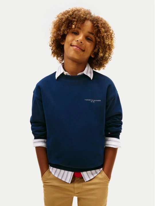Obrázek produktu Tommy Hilfiger Mikina Mini Corp KS0KS00665 M Tmavomodrá Regular Fit