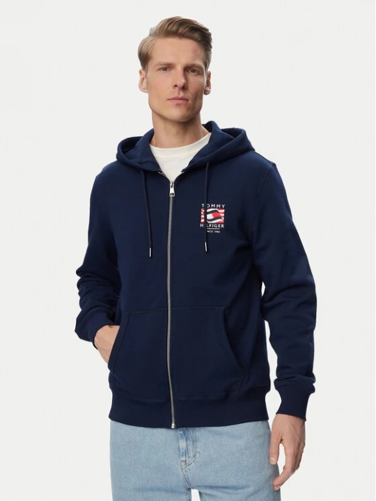 Obrázek produktu Tommy Hilfiger Mikina MW0MW43382 Tmavomodrá Regular Fit