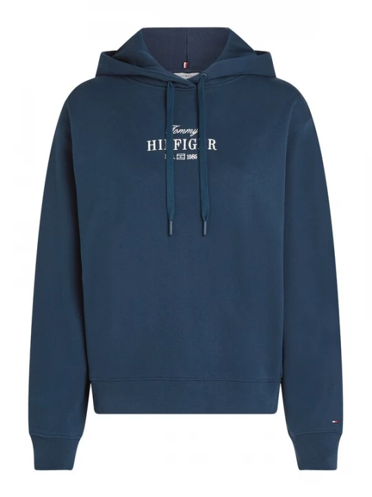 Obrázek produktu TOMMY HILFIGER Mikina  námořnická modř / bílá