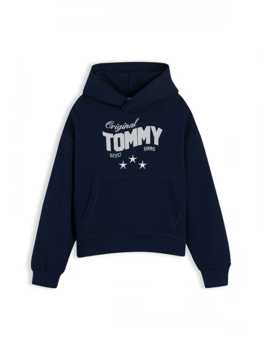 Obrázek produktu TOMMY HILFIGER Mikina námořnická modř / bílá