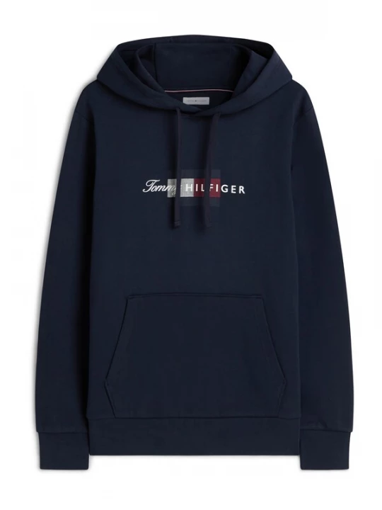 Obrázek produktu TOMMY HILFIGER Mikina námořnická modř / burgundská červeň / bílá