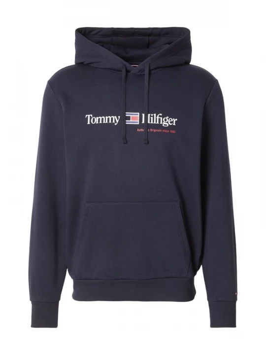 Obrázek produktu TOMMY HILFIGER Mikina námořnická modř / enciánová modrá / jasně červená / bílá