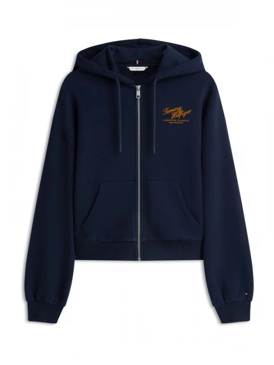 Obrázek produktu TOMMY HILFIGER Mikina námořnická modř / koňaková