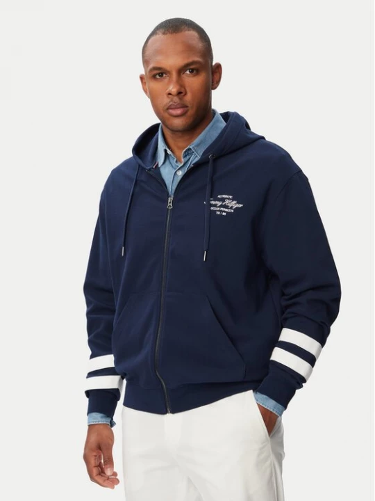 Obrázek produktu Tommy Hilfiger Mikina Nautical MW0MW43184 Tmavomodrá Regular Fit