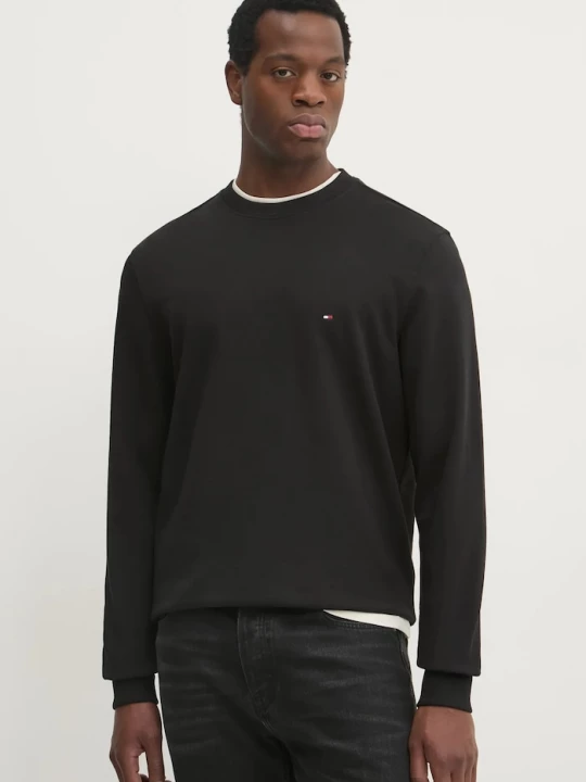 Obrázek produktu Tommy Hilfiger mikina pánská bavlněná černá