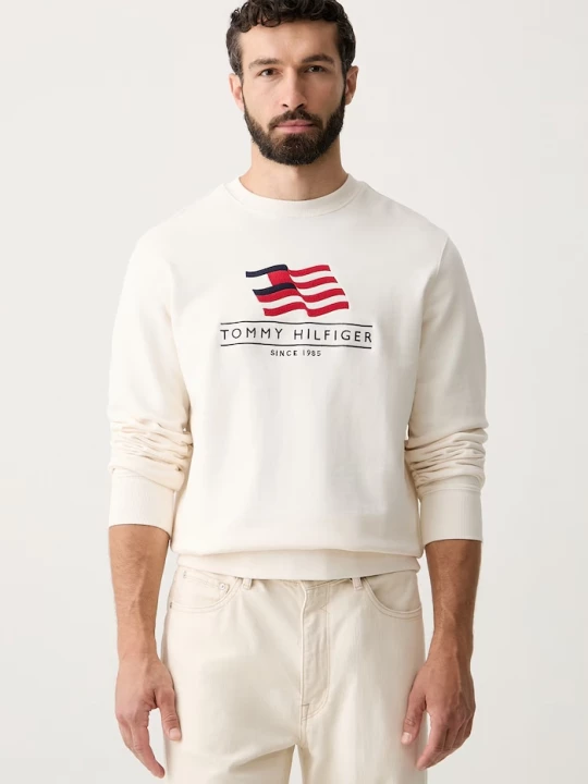 Obrázek produktu Tommy Hilfiger mikina pánská béžová