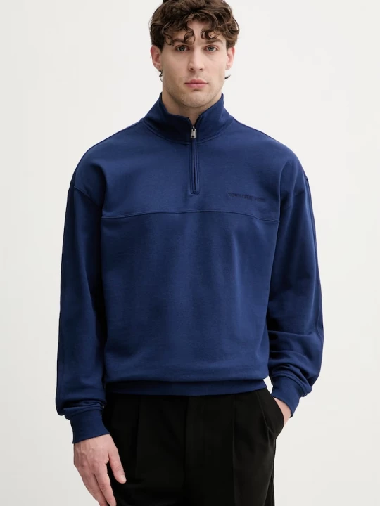 Obrázek produktu Tommy Hilfiger mikina pánská s bavlnou námořnická modř
