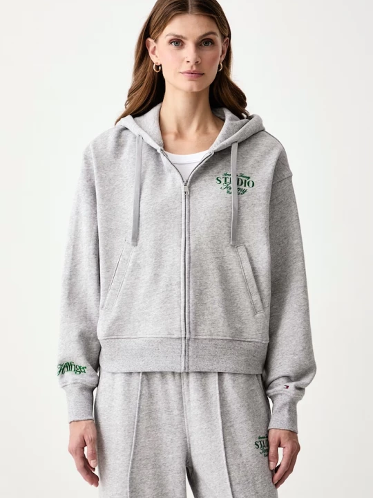 Obrázek produktu Tommy Hilfiger mikina s kapucí dámská s bavlnou