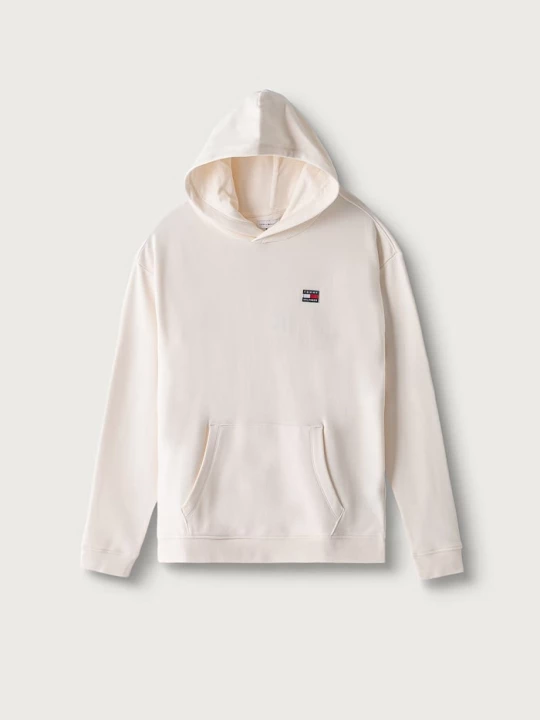 Obrázek produktu Tommy Hilfiger mikina s kapucí dětská bavlněná béžová