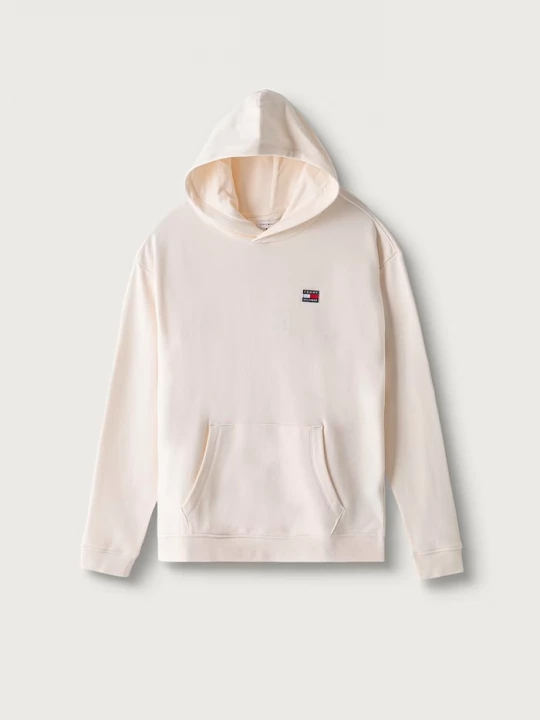 Obrázek produktu Tommy Hilfiger mikina s kapucí dětská bavlněná béžová