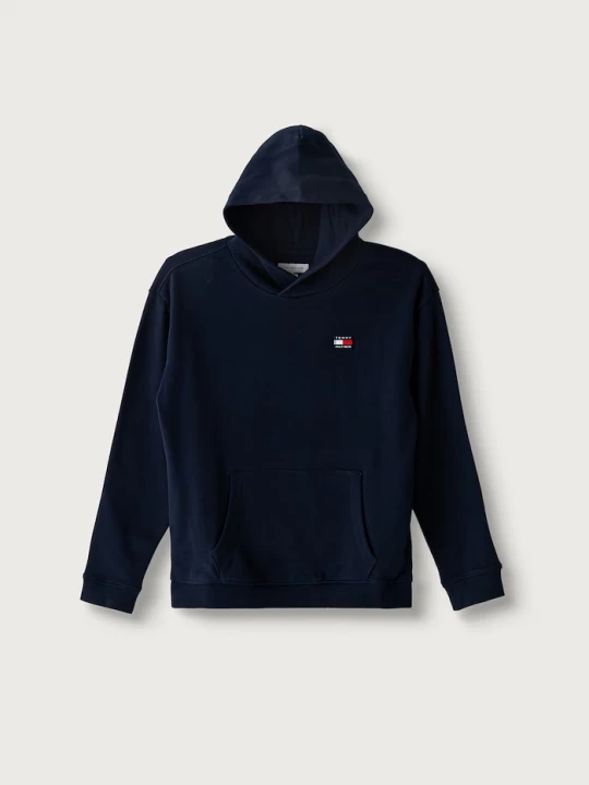 Obrázek produktu Tommy Hilfiger mikina s kapucí dětská bavlněná námořnická modř