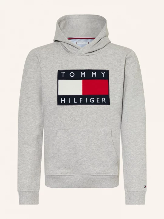 Obrázek produktu Tommy Hilfiger Mikina S Kapucí světle šedá
