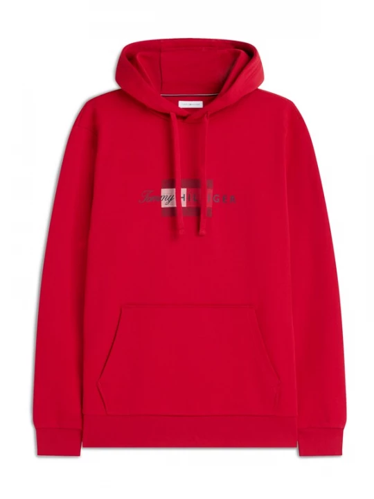 Obrázek produktu TOMMY HILFIGER Mikina 'SCRIPT' červená