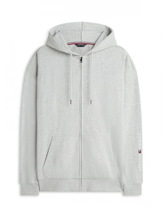 Obrázek produktu TOMMY HILFIGER Mikina šedý melír / bílá