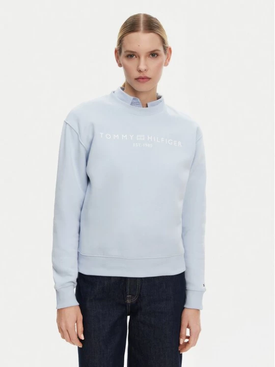 Obrázek produktu Tommy Hilfiger Mikina WW0WW39791 Světle modrá Relaxed Fit