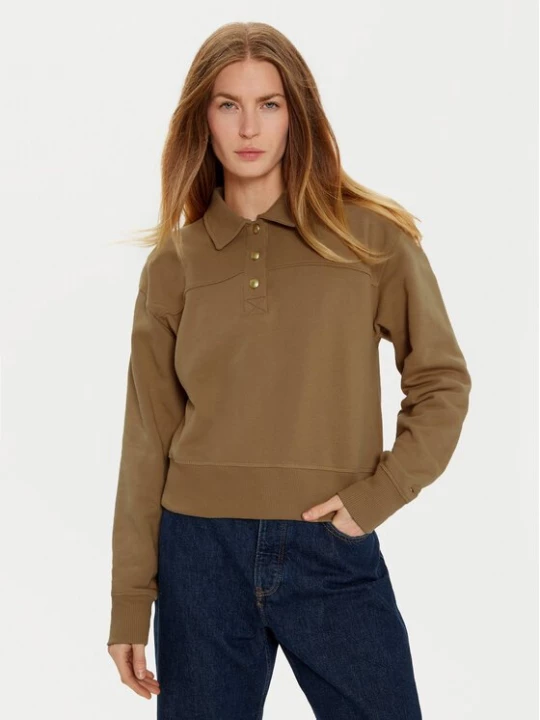 Obrázek produktu Tommy Hilfiger Mikina WW0WW44081 Khaki Regular Fit