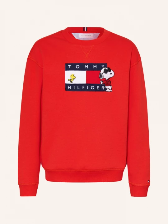 Obrázek produktu Tommy Hilfiger Mikiny červená / tmavě modrá / bílá