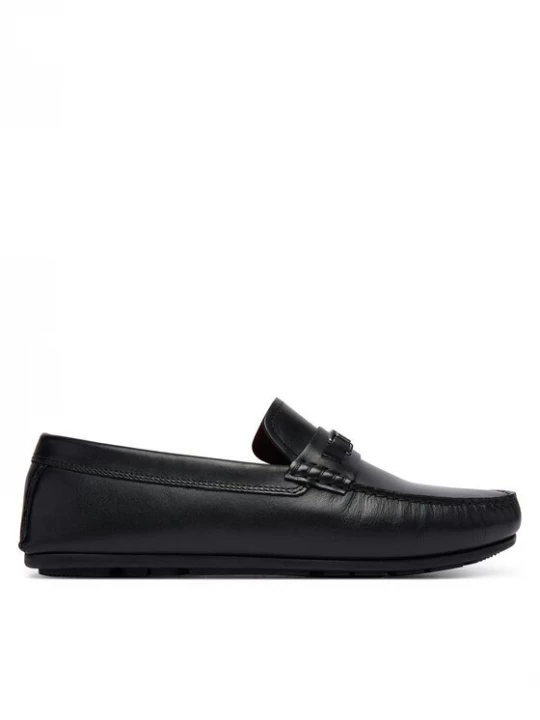 Obrázek produktu Tommy Hilfiger Mokasíny Flag Lth Hardware Driver FM0FM06089 Černá