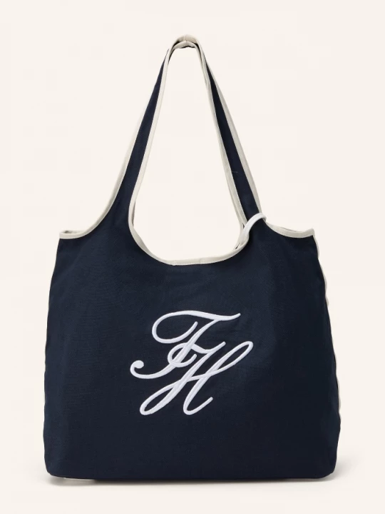 Obrázek produktu Tommy Hilfiger Nákupní Taška S Pouzdrem tmavě modrá / bílá
