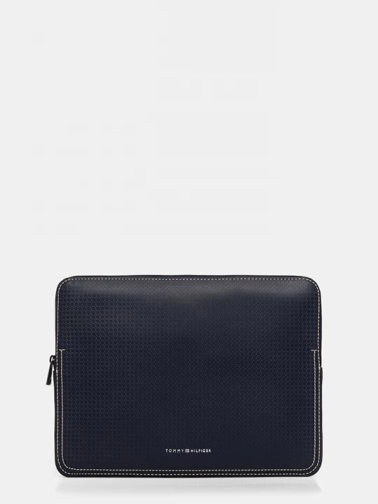 Obrázek produktu Tommy Hilfiger obal na notebook pánský z imitace kůže námořnická modř
