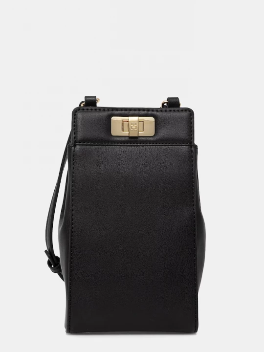 Obrázek produktu Tommy Hilfiger obal na telefon dámský z imitace kůže černá