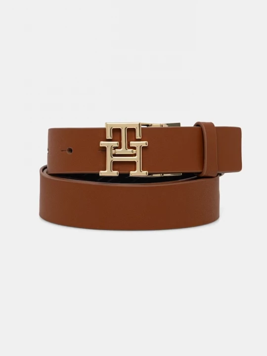 Obrázek produktu Tommy Hilfiger oboustranný dámský kožený pásek hnědá