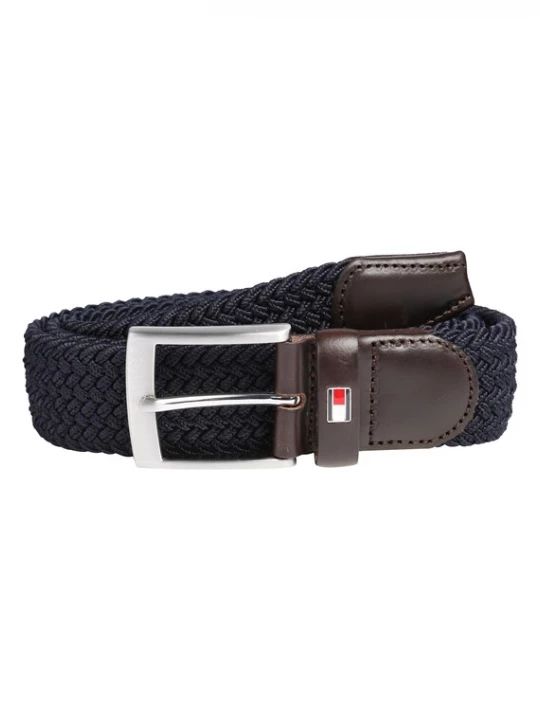 Obrázek produktu TOMMY HILFIGER Opasek 'New Adan'  tmavě modrá / tmavě hnědá