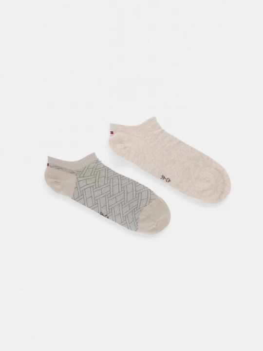 Obrázek produktu Tommy Hilfiger pánské ponožky 2-pack béžová