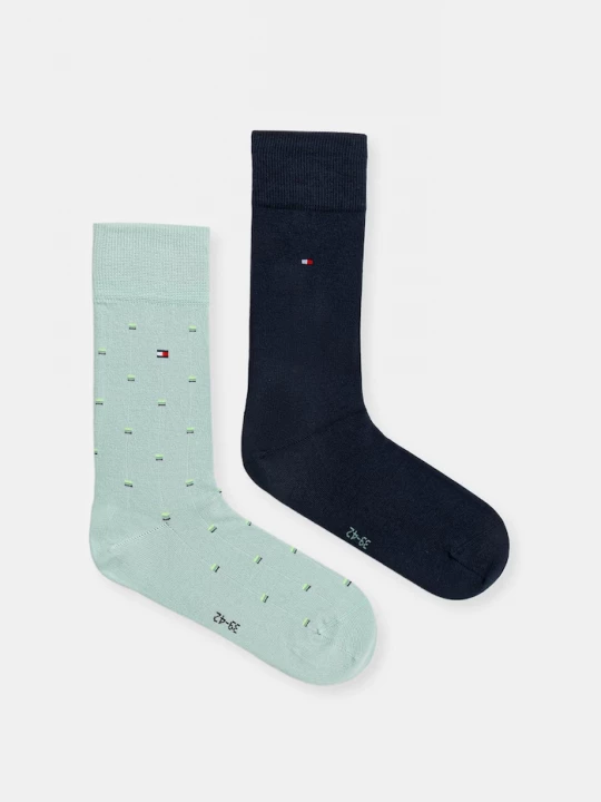Obrázek produktu Tommy Hilfiger pánské ponožky 2-pack zelená