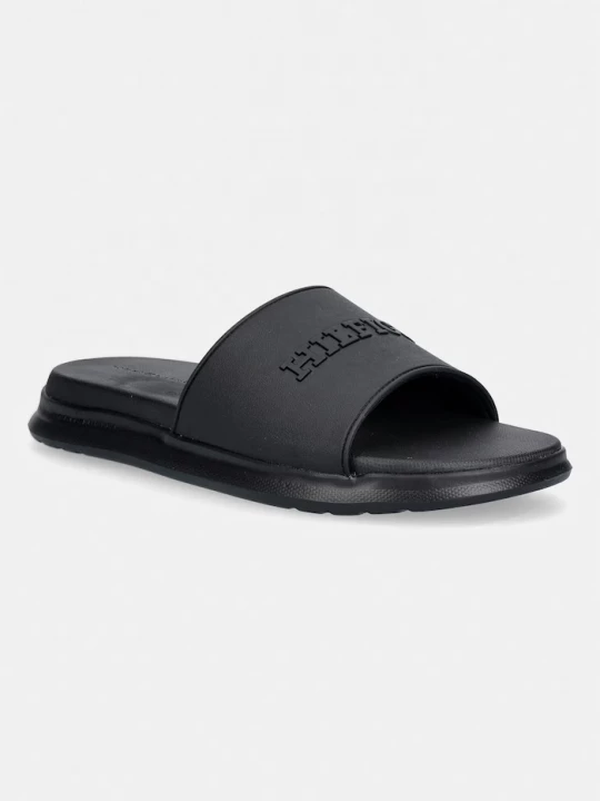 Obrázek produktu Tommy Hilfiger pantofle na bazén pánské DUAL DENSITY HILFIGER POOL SLIDE černá