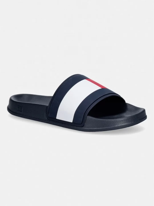 Obrázek produktu Tommy Hilfiger pantofle pánské CORE HILFIGER FLAG POOL SLIDE námořnická modř