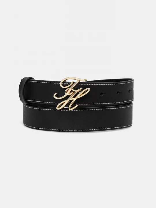 Obrázek produktu Tommy Hilfiger pásek dámský kožený černá